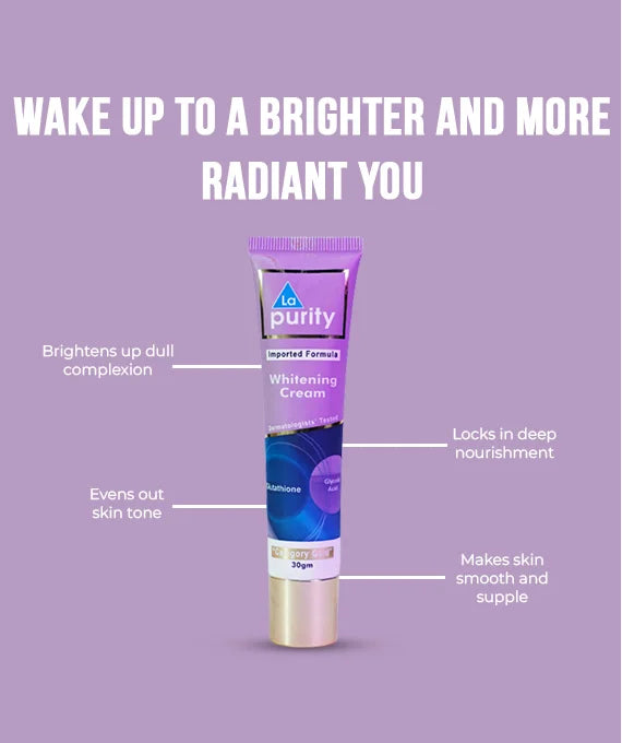 Whitening Cream - Glutathione & Glycolic Powered