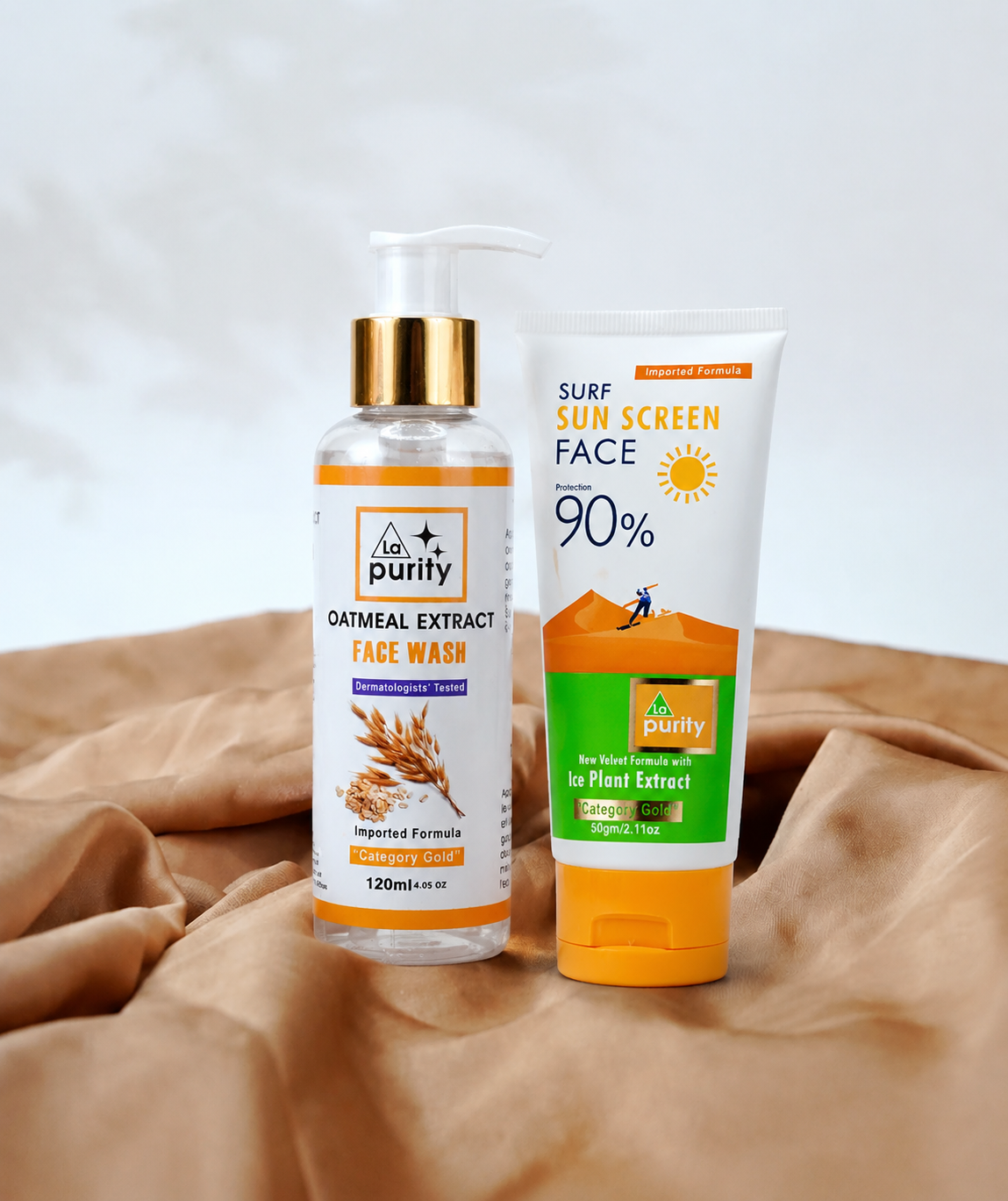 Whitening Cream + Oatmeal Facewash